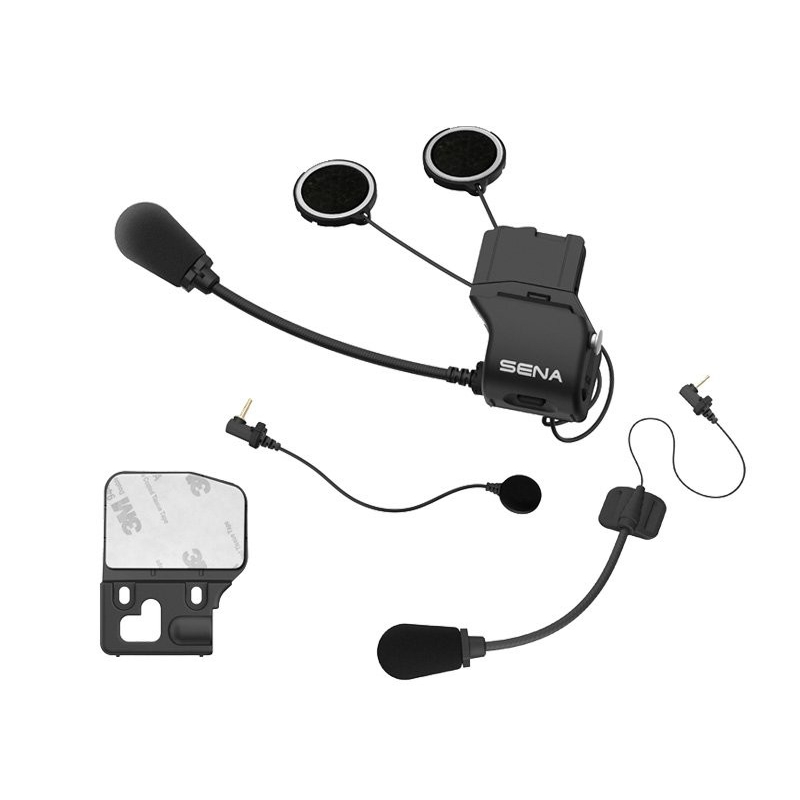 Uchwyt na kask z akcesoriami do Bluetooth Intercom SENA 20S
