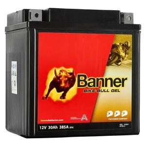 Akumulator żelowy motocyklowy Banner Bike Bull GEL 530 01/BGTX30-3 - GTX30-3 12V, 30Ah, 385A