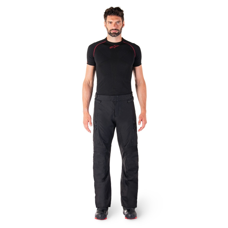 Alpinestars ST-1 Wodoodporne spodnie motocyklowe w kolorze czarnym
