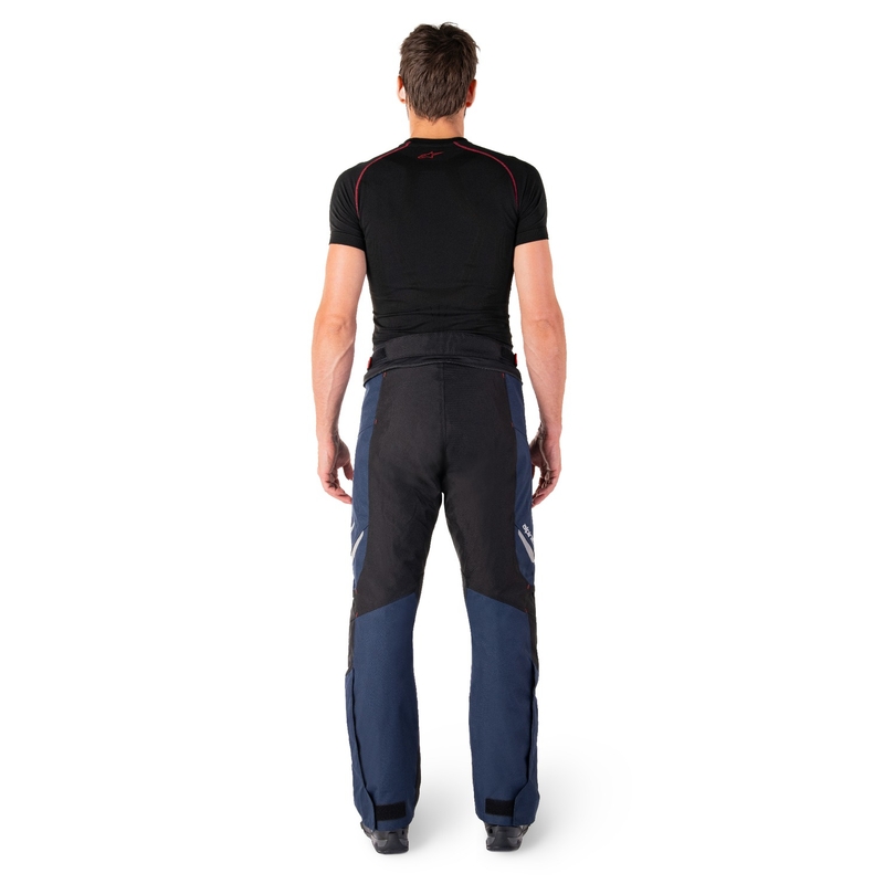 Alpinestars ST-1 Wodoodporne spodnie motocyklowe niebiesko-czarno-czerwone