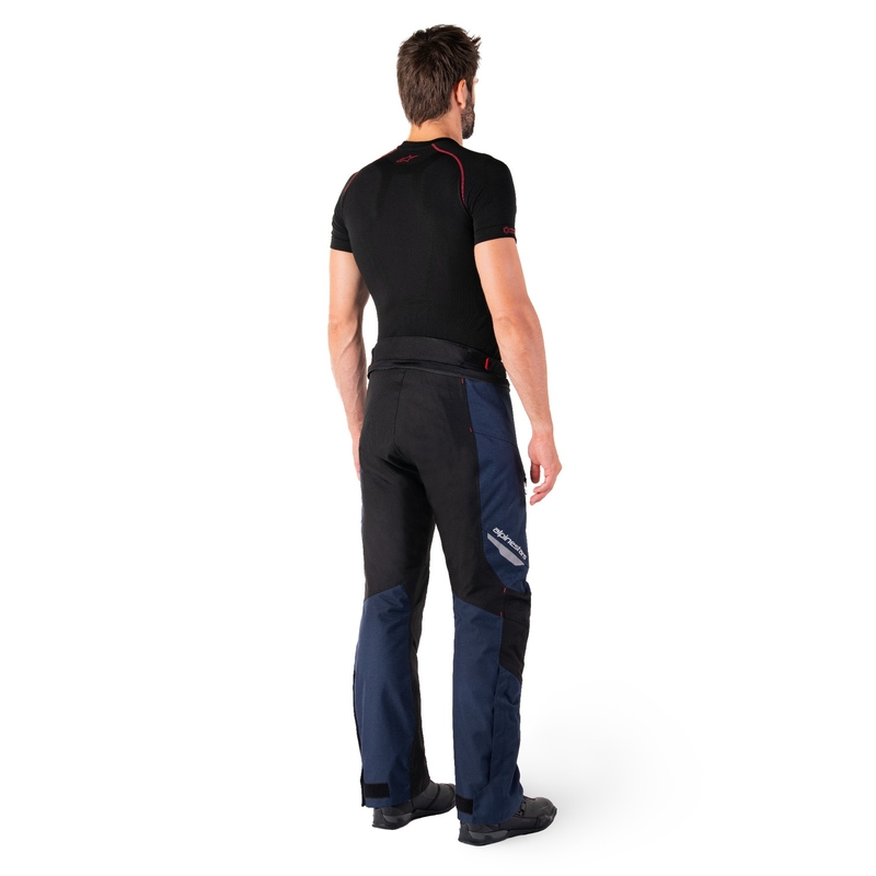 Alpinestars ST-1 Wodoodporne spodnie motocyklowe niebiesko-czarno-czerwone