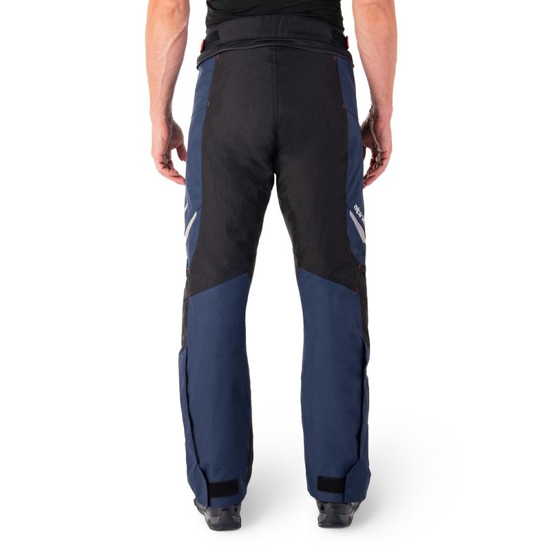 Alpinestars ST-1 Wodoodporne spodnie motocyklowe niebiesko-czarno-czerwone