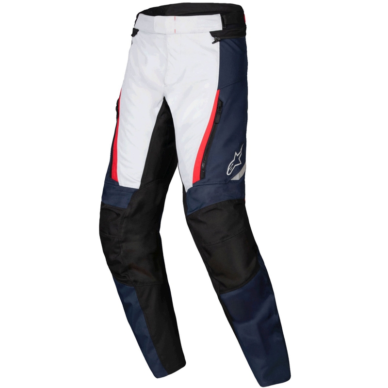 Alpinestars ST-1 Wodoodporne spodnie motocyklowe niebiesko-czarno-czerwone