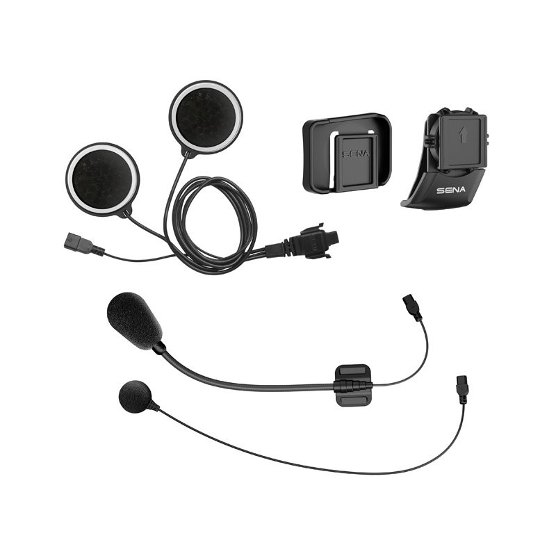Uchwyt na kask z akcesoriami do Bluetooth Intercom SENA 10C/ 10C PRO/ 10C EVO