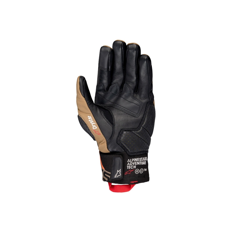 Rękawiczki motocyklowe Alpinestars Belize 3 Drystar czarno-brązowe