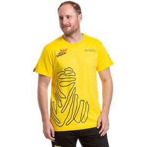 Koszulka Meatfly Big Shock Dakar żółta