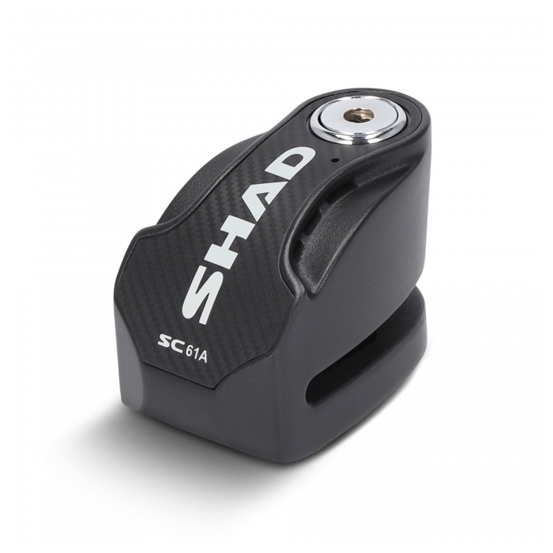 Disc lock with alarm SHAD SC61A black pin 6mm