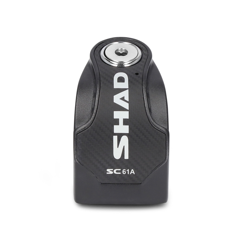 Disc lock with alarm SHAD SC61A black pin 6mm
