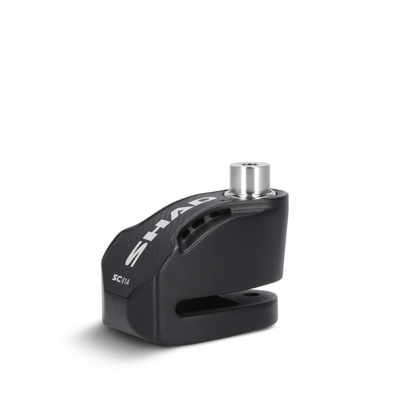 Disc lock with alarm SHAD SC61A black pin 6mm
