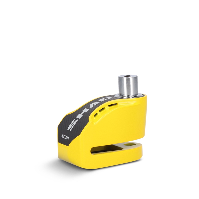 Disc lock with alarm SHAD SC62A yellow pin 10mm