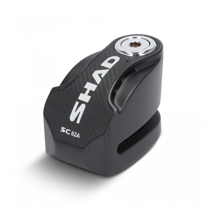 Disc lock with alarm SHAD SC62A black pin 10mm