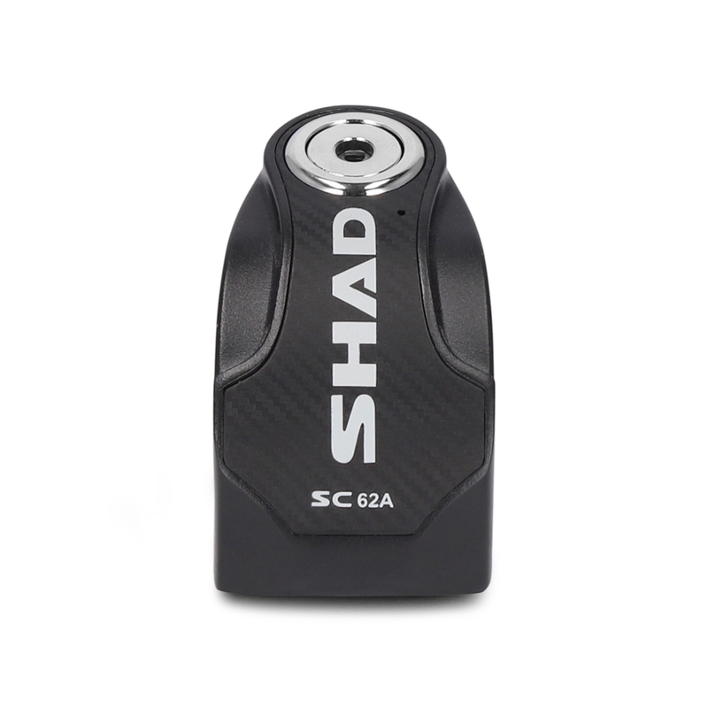 Disc lock with alarm SHAD SC62A black pin 10mm