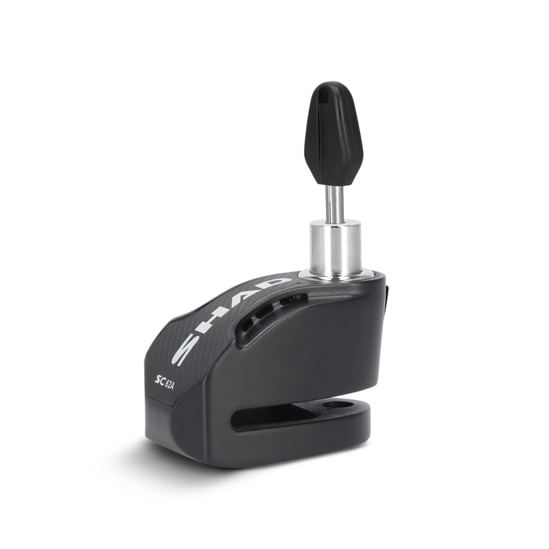 Disc lock with alarm SHAD SC62A black pin 10mm