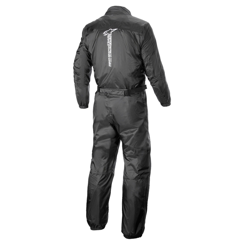 Wodoodporny kombinezon Alpinestars Hurricane Rain 2 w kolorze czarnym
