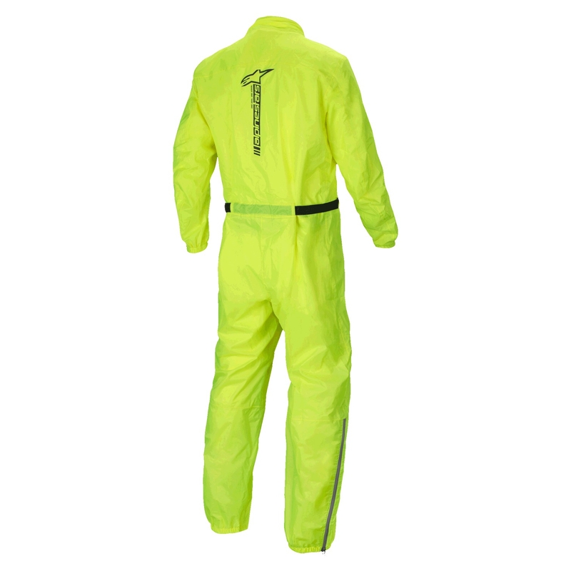 Wodoodporny kombinezon Alpinestars Hurricane Rain 2 fluo żółty