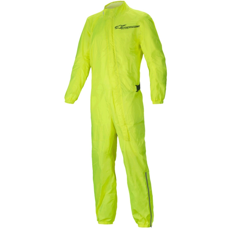 Wodoodporny kombinezon Alpinestars Hurricane Rain 2 fluo żółty
