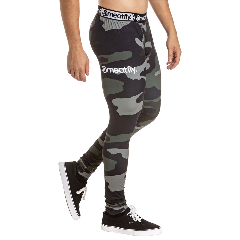 Bielizna termoaktywna Meatfly Sloan camo oliwkowa