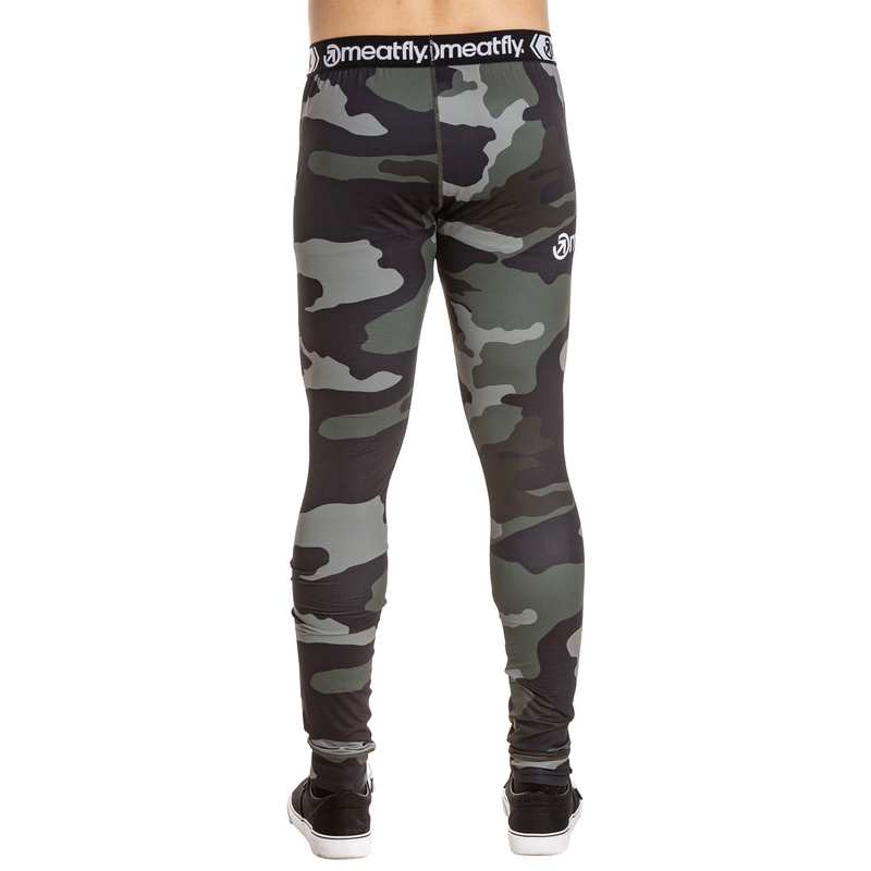 Bielizna termoaktywna Meatfly Sloan camo oliwkowa