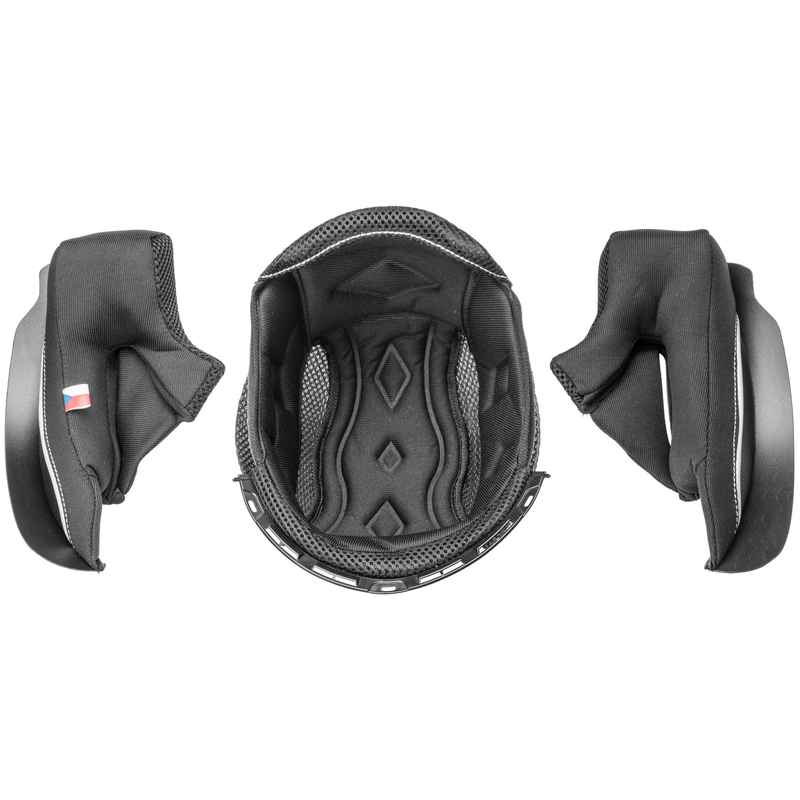 Policzek i czapka do kasków Cassida Integral 3.0 czarne