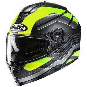 Integralny kask motocyklowy HJC C70N Belis MC3HSF fluo żółto-czarny