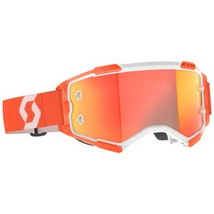 Gogle motocrossowe SCOTT Fury CH pomarańczowe z pomarańczową lustrzaną pleksiglasem