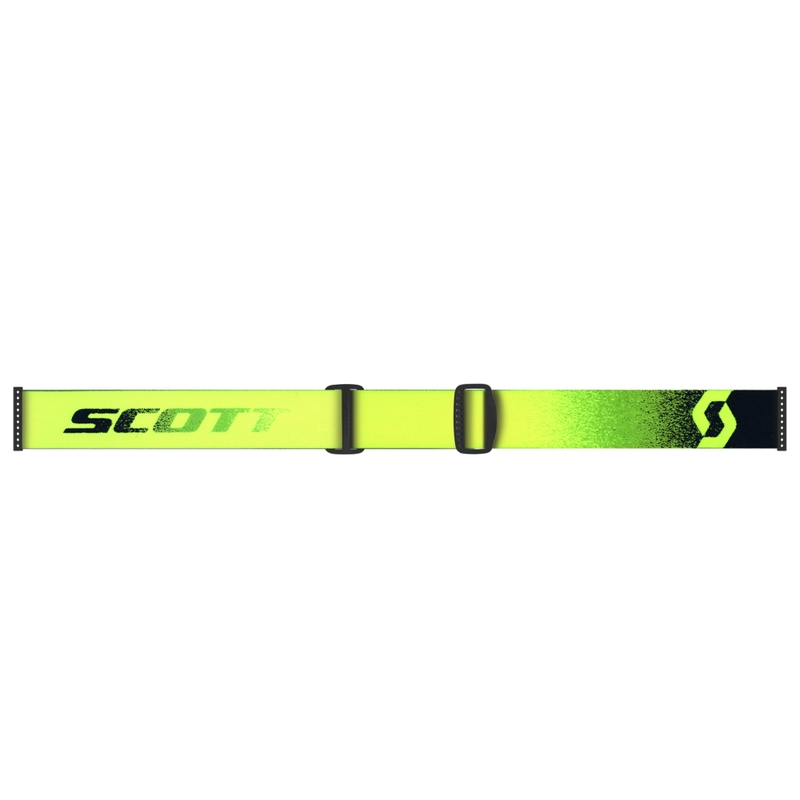 Gogle motocrossowe SCOTT Fury WFS fluo zielono-żółte z przezroczystą plexi