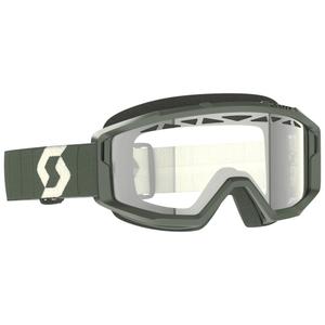 Gogle motocrossowe SCOTT Primal Enduro khaki z przezroczystą plexi