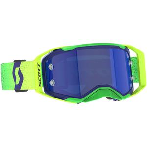 Gogle motocrossowe SCOTT Prospect 2.0 AMP Fioletowo-Fluo żółte z niebieską lustrzaną pleksi