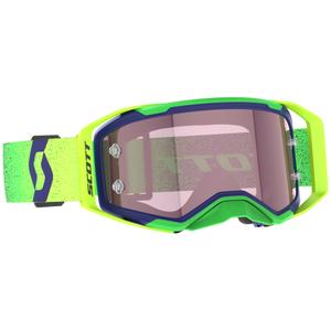 Gogle motocrossowe SCOTT Prospect 2.0 AMP w kolorze fioletowo-fluo żółtym z różową pleksi