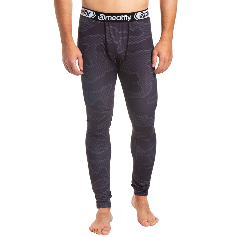 Bielizna termoaktywna Meatfly Sloan czarno-szara