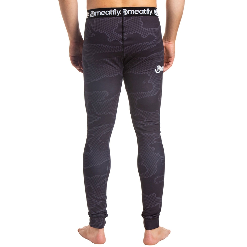 Bielizna termoaktywna Meatfly Sloan czarno-szara