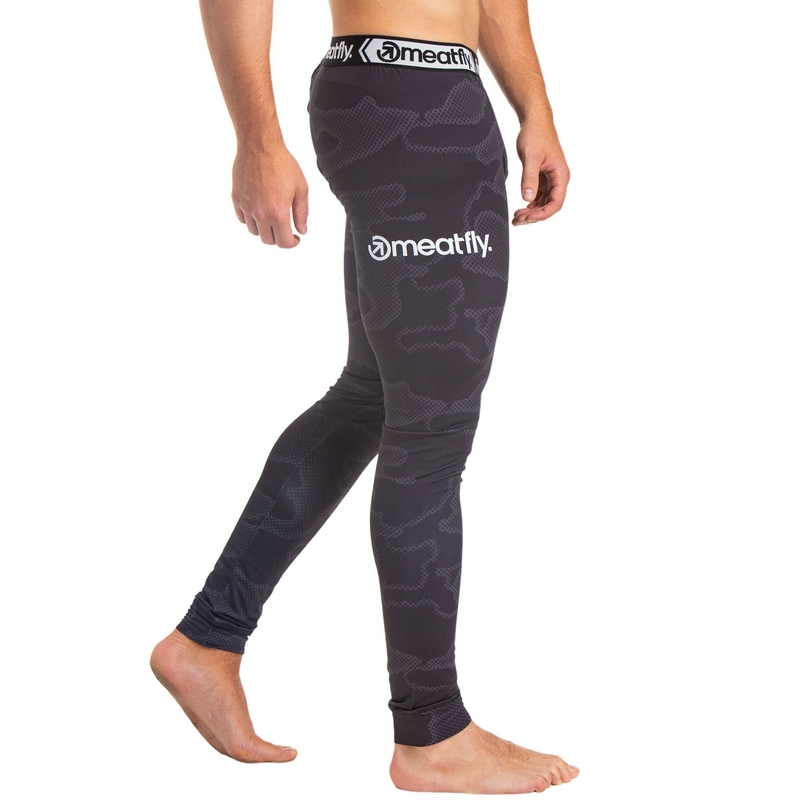 Bielizna termoaktywna Meatfly Sloan czarno-szara