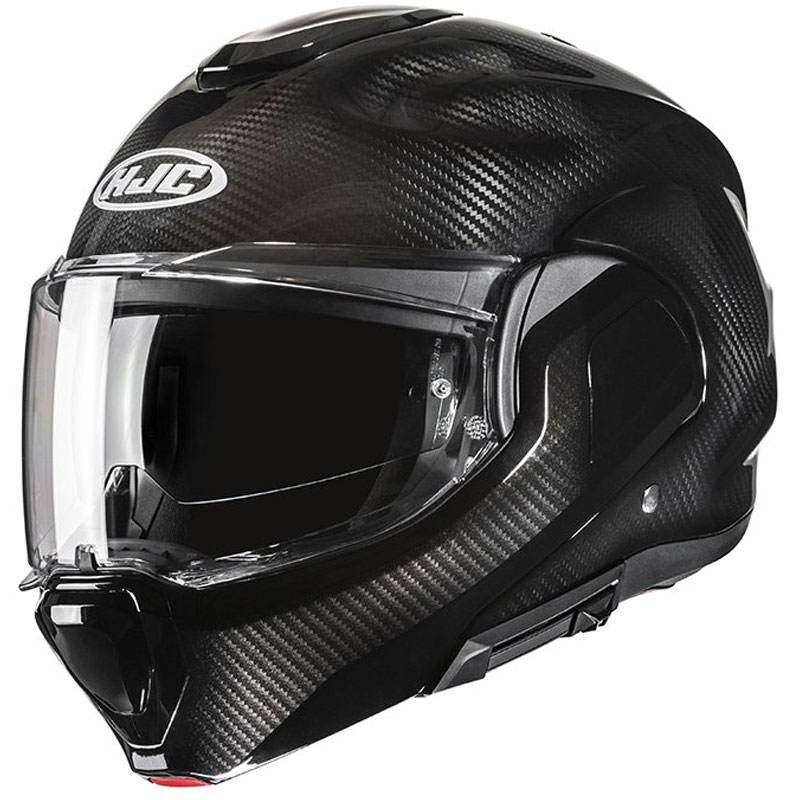 Kask motocyklowy składany HJC F100 Czarny karbon