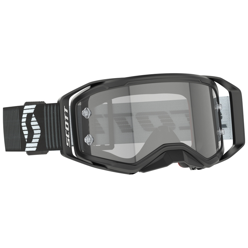 Gogle motocrossowe SCOTT Prospect 2.0 LS czarno-białe z światłoczułą plexi