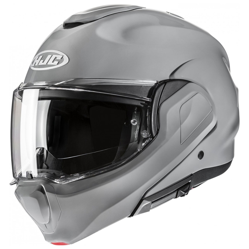 Kask motocyklowy składany HJC F100 Jednolity szary