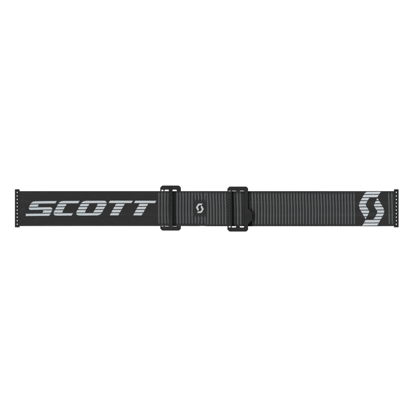 Gogle crossowe SCOTT Prospect 2.0 Super WFS czarno-białe z przezroczystą pleksiglasem