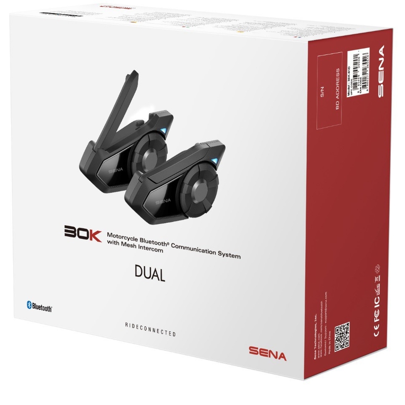 Zestaw 2 szt. Bluetooth Interkomu SENA 30K
