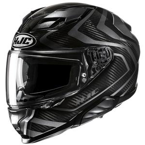 Kask motocyklowy integralny HJC F71 Carbon Nevio MC3H czarno-szary