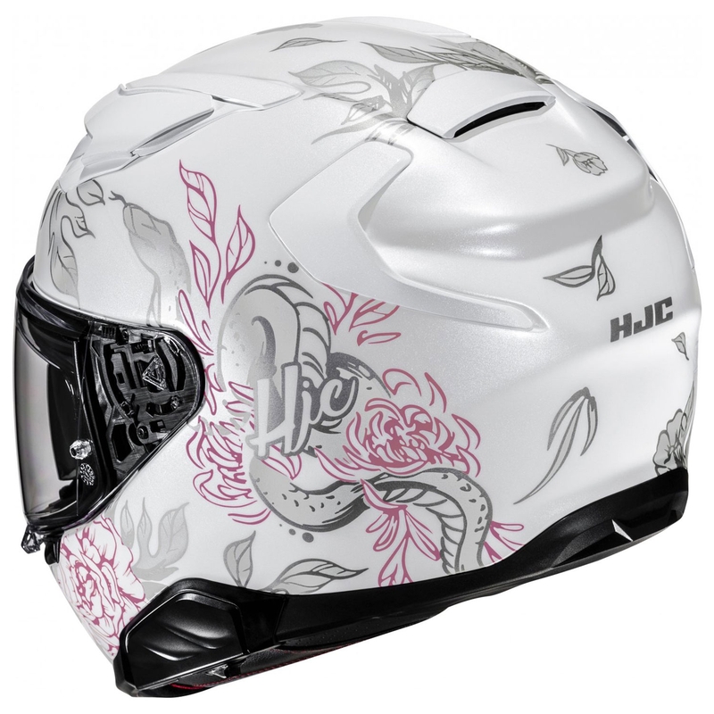 HJC F71 Eliz MC8 kask motocyklowy integralny biało-szary