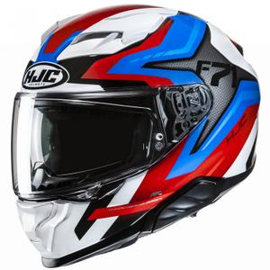 Kask motocyklowy integralny HJC F71 Fes MC21 biało-niebiesko-czerwony