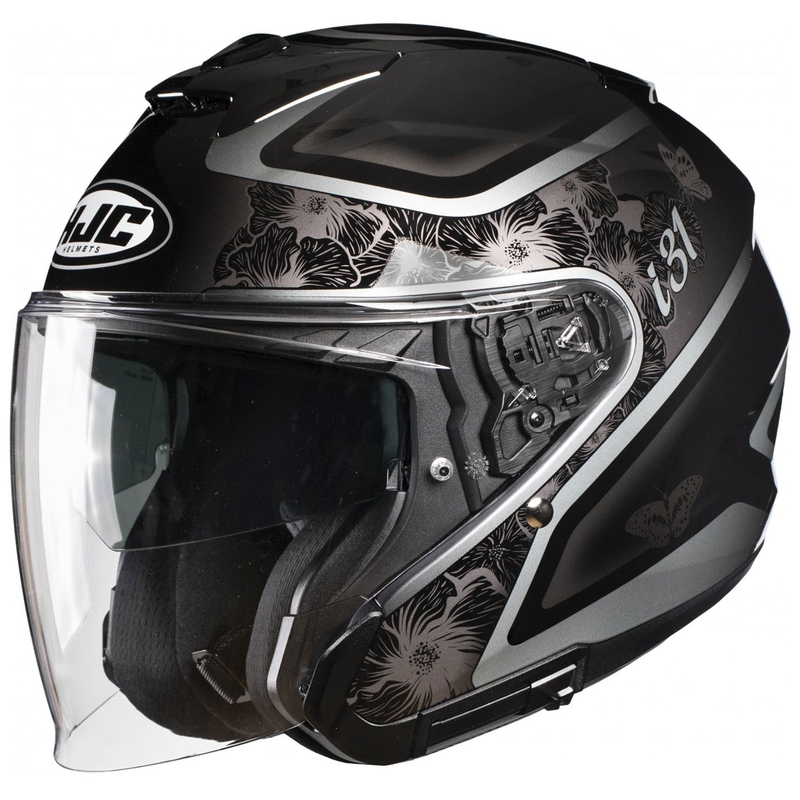 Kask motocyklowy otwarty HJC i31 Iona MC5 czarno-szary