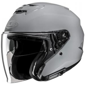 Otwarty kask motocyklowy HJC i31 Jednolity szary