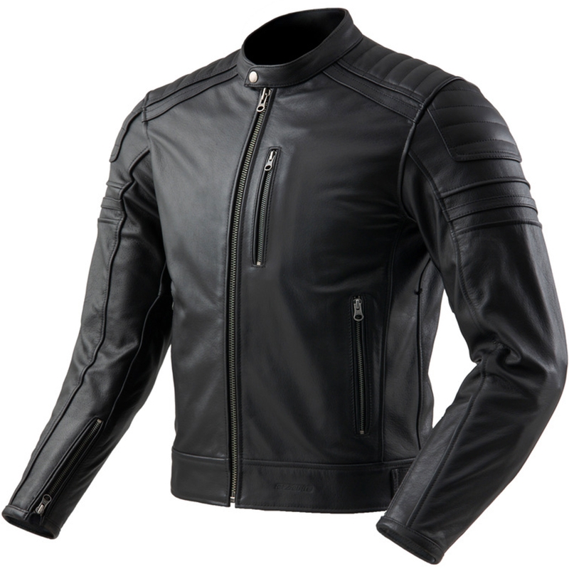 Kurtka motocyklowa Ozone Colt skórzana czarna