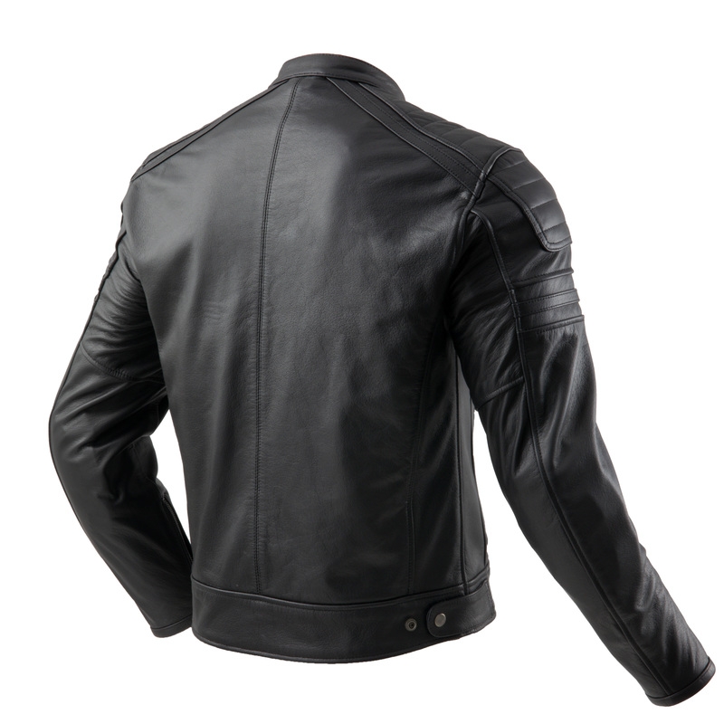 Kurtka motocyklowa Ozone Colt skórzana czarna