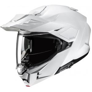 Kask motocyklowy składany HJC i80 Solidny, perłowo-biały