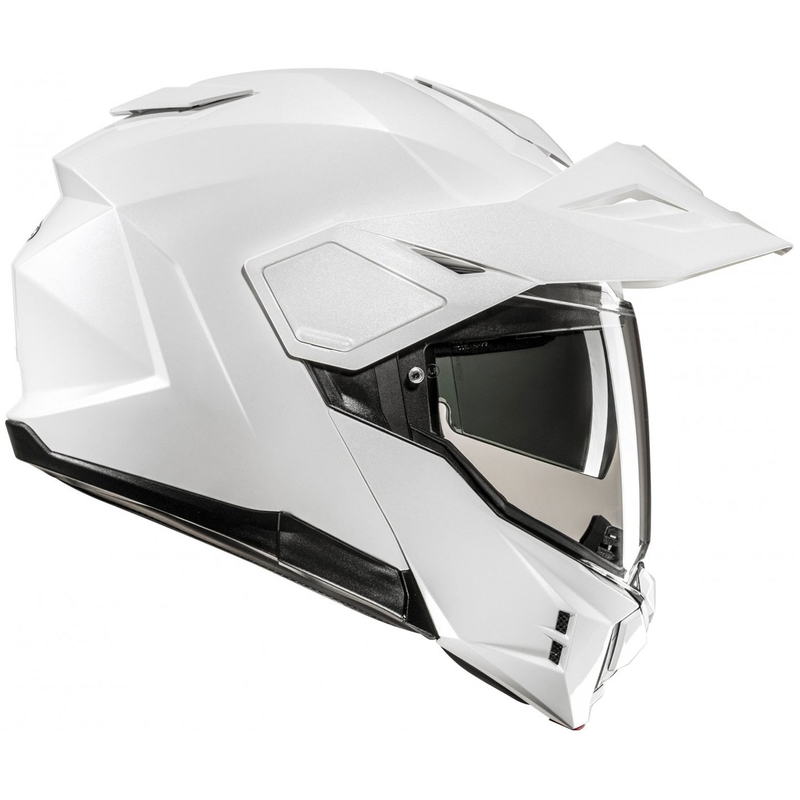 Kask motocyklowy typu flip-up HJC i80 Solid perłowo-biały