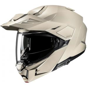 Kask motocyklowy składany HJC i80 Solid Semi Flat, piaskowy beż