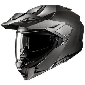 Kask motocyklowy składany HJC i80 Solid Semi Flat, tytan