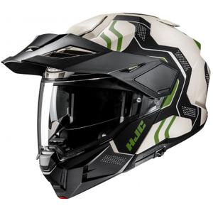 Kask motocyklowy składany HJC i80 Velly MC4SF beżowo-czarny