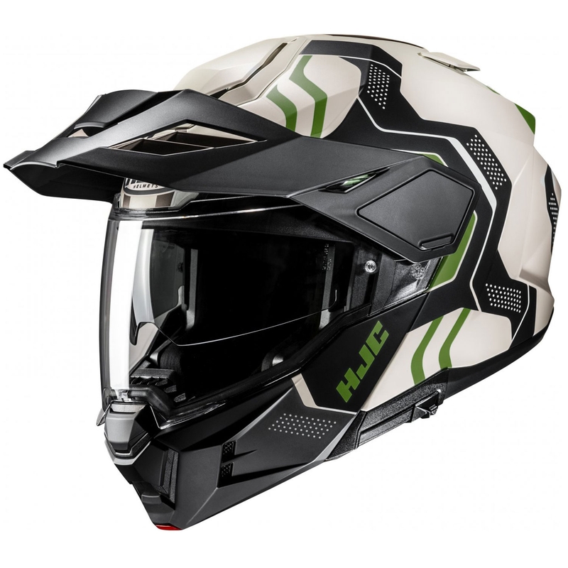 Kask motocyklowy składany HJC i80 Velly MC4SF beżowo-czarny